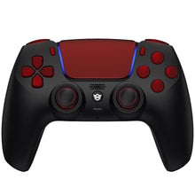 Cargar imagen en el visor de la galería, HEXGAMING ULTIMATE Controller for PS5, PC, Mobile- Black Red
