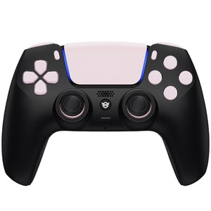 HEXGAMING ULTIMATE Controller for PS5, PC, Mobile - Black Cherry Blossoms Pink