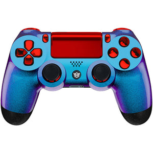 HEXGAMING SPIKE Controller for PS4, PC, Mobile - Chameleon Purple Blue Red