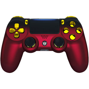HEXGAMING EDGE Controller for PS4, PC, Mobile- Shadow Red