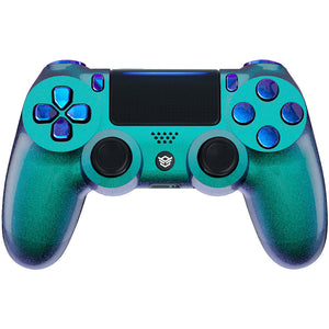 HEXGAMING EDGE Controller for PS4, PC, Mobile - Chameleon Purple Blue