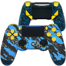 Load image into Gallery viewer, HEXGAMING EDGE Controller for PS4, PC, Mobile- Blue Coating Splash
