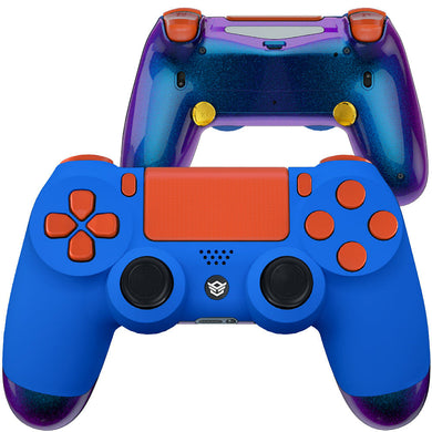 HEXGAMING SPIKE Controller for PS4, PC, Mobile - Blue Orange