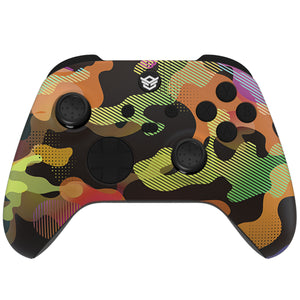 ADVANCE with Adjustable Triggers - Orange Green Yellow Camouflage