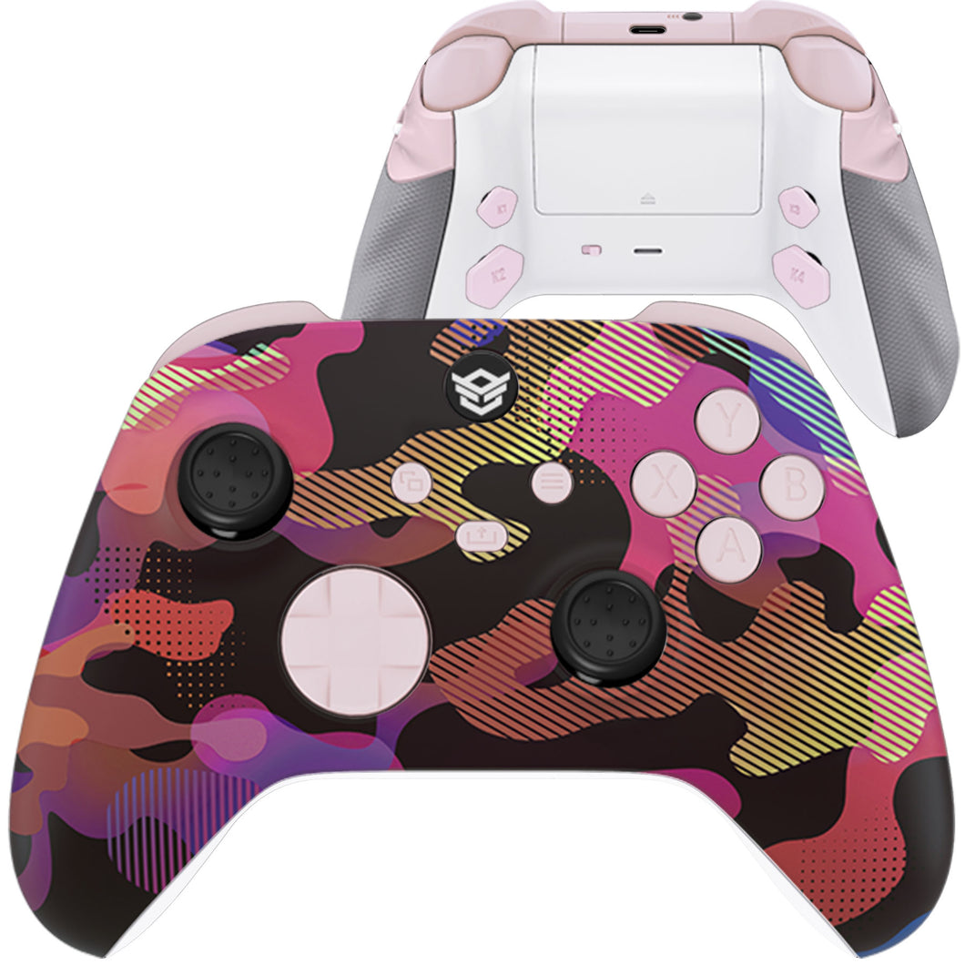 ADVANCE with Adjustable Triggers - Pink Purple Yellow Camouflage