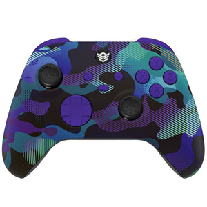 ADVANCE with Adjustable Triggers - Blue Purple Green Camouflage