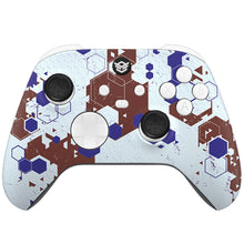 Load image into Gallery viewer, ADVANCE with Adjustable Triggers - Hexagon Camouflage Red Blue White
