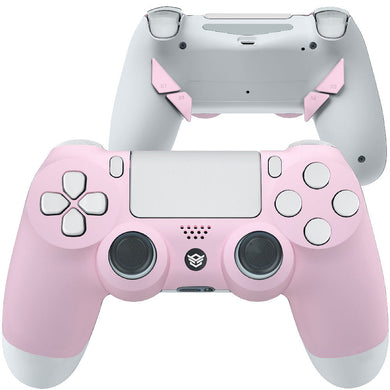 HEXGAMING EDGE Controller for PS4, PC, Mobile- Pink White