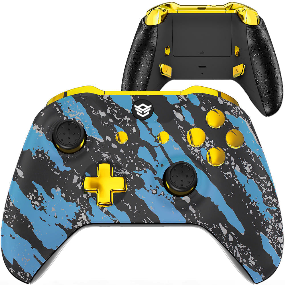 BLADE with Triggers Stop - Blue Coating Splash