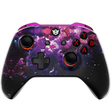 Load image into Gallery viewer, HEXGAMING BLADE Controller for XBOX, PC, Mobile - Surreal Lava ABXY Labeled
