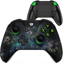 Load image into Gallery viewer, HEXGAMING BLADE Controller for XBOX, PC, Mobile - Nebula Galaxy ABXY Labeled
