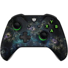 Load image into Gallery viewer, HEXGAMING BLADE Controller for XBOX, PC, Mobile - Nebula Galaxy ABXY Labeled
