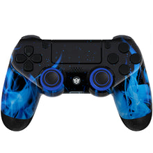 Load image into Gallery viewer, HEXGAMING NEW EDGE Controller for PS4, PC, Mobile - Blue Flame Chameleon
