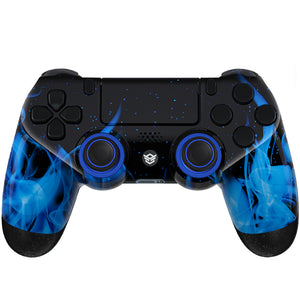 HEXGAMING NEW EDGE Controller for PS4, PC, Mobile - Blue Flame Chameleon