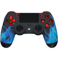 Load image into Gallery viewer, HEXGAMING EDGE Controller for PS4, PC, Mobile - Blue Flame
