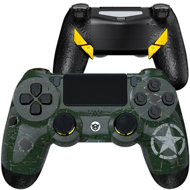 HEXGAMING EDGE Controller for PS4, PC, Mobile - WWII US Army Overlord