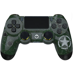 HEXGAMING EDGE Controller for PS4, PC, Mobile - WWII US Army Overlord