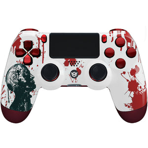 HEXGAMING EDGE Controller for PS4, PC, Mobile - Zombie Blood