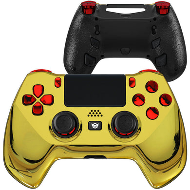 HEXGAMING RIVAL Controller for PS5, PC, Mobile - Scarlet Red Gold