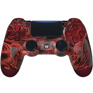 HEXGAMING EDGE Controller for PS4, PC, Mobile - Blood Purgatory