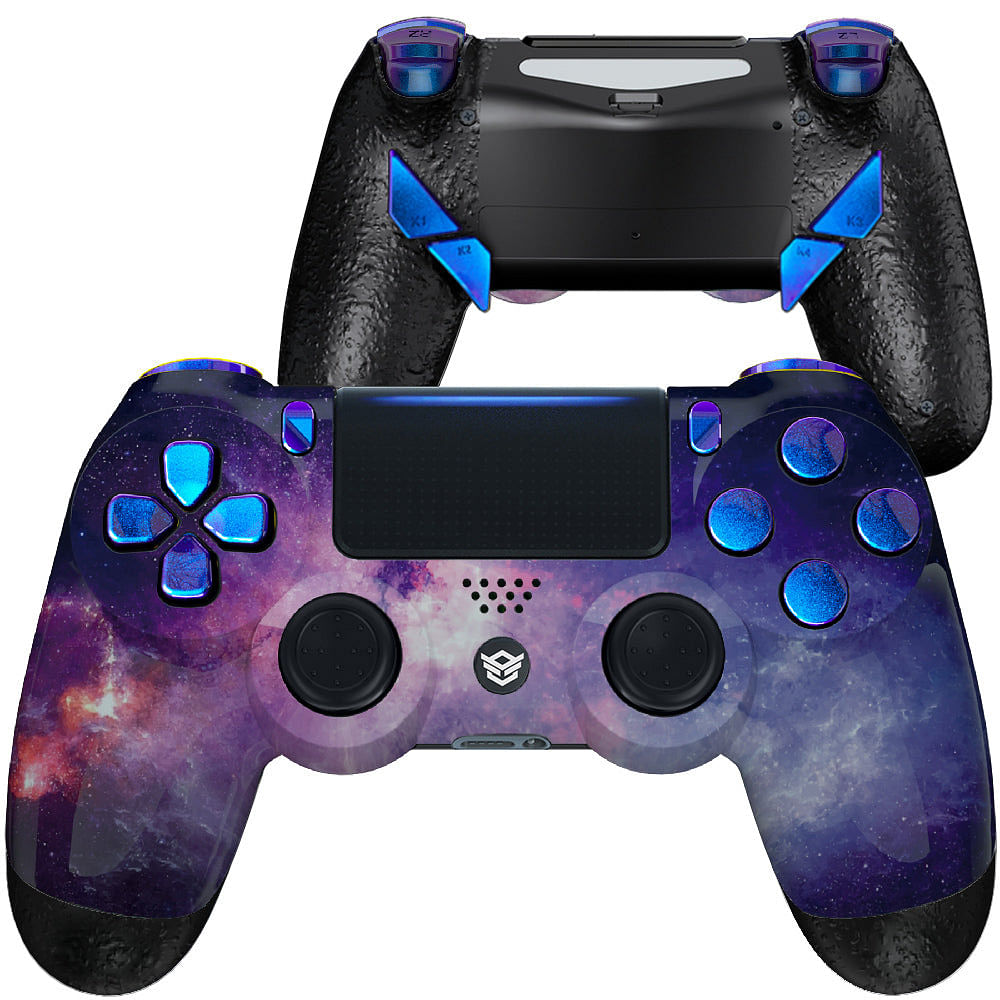 HEXGAMING EDGE Controller for PS4, PC, Mobile -Nubula Galaxy