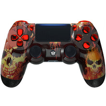 Load image into Gallery viewer, HEXGAMING EDGE Controller for PS4, PC, Mobile - Fire Skull
