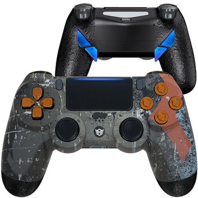 HEXGAMING EDGE Controller for PS4, PC, Mobile - Spartan Warrior