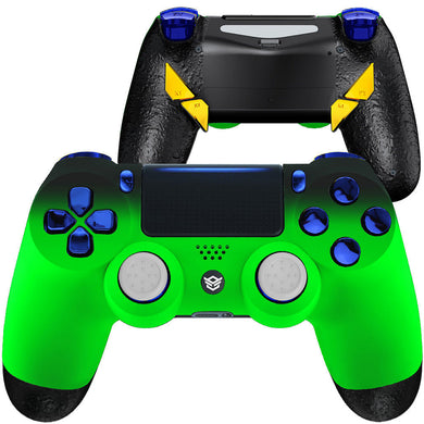 HEXGAMING EDGE Controller for PS4, PC, Mobile - Shadow Neon Green