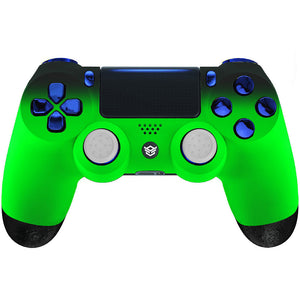HEXGAMING EDGE Controller for PS4, PC, Mobile - Shadow Neon Green