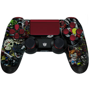 HEXGAMING SPIKE Controller for PS4, PC, Mobile - Scary Party