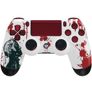 HEXGAMING SPIKE Controller for PS4, PC, Mobile - Zombie Blood