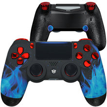 Load image into Gallery viewer, HEXGAMING SPIKE Controller for PS4, PC, Mobile - Blue Flame

