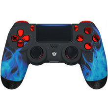 Load image into Gallery viewer, HEXGAMING SPIKE Controller for PS4, PC, Mobile - Blue Flame
