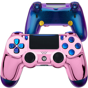 HEXGAMING SPIKE Controller for PS4, PC, Mobile - Chrome Pink