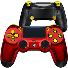 Load image into Gallery viewer, HEXGAMING SPIKE Controller for PS4, PC, Mobile - Chrome Red
