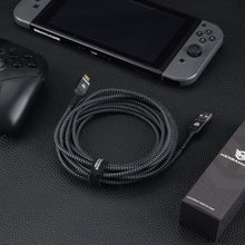 画像をギャラリービューアに読み込む, HEXGAMING 13.12FT USB-C Charging Cable Compatible with ps5 controller / Compatible with Xbox Core / Elite Series 2 / for Switch Pro Controller
