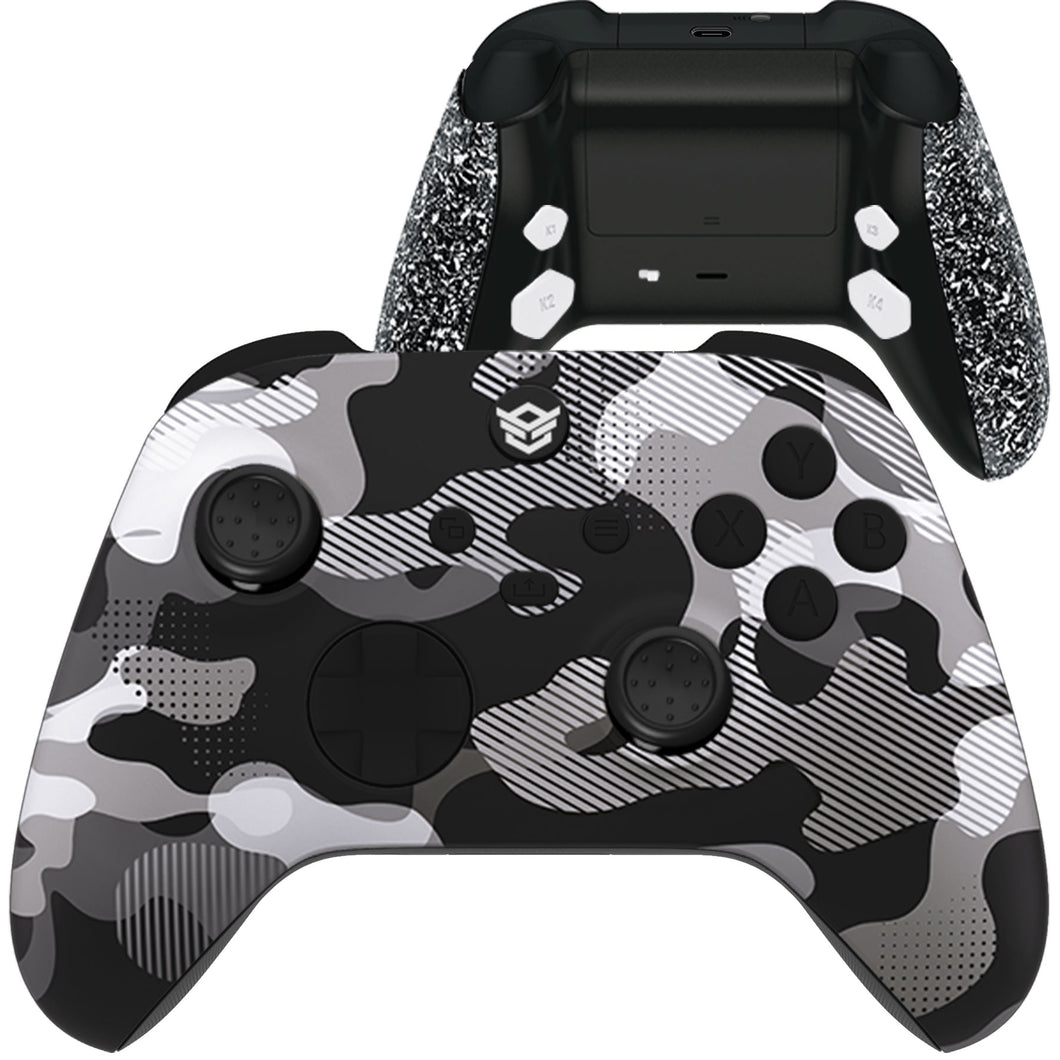 ADVANCE with FlashShot - Black White Camouflage