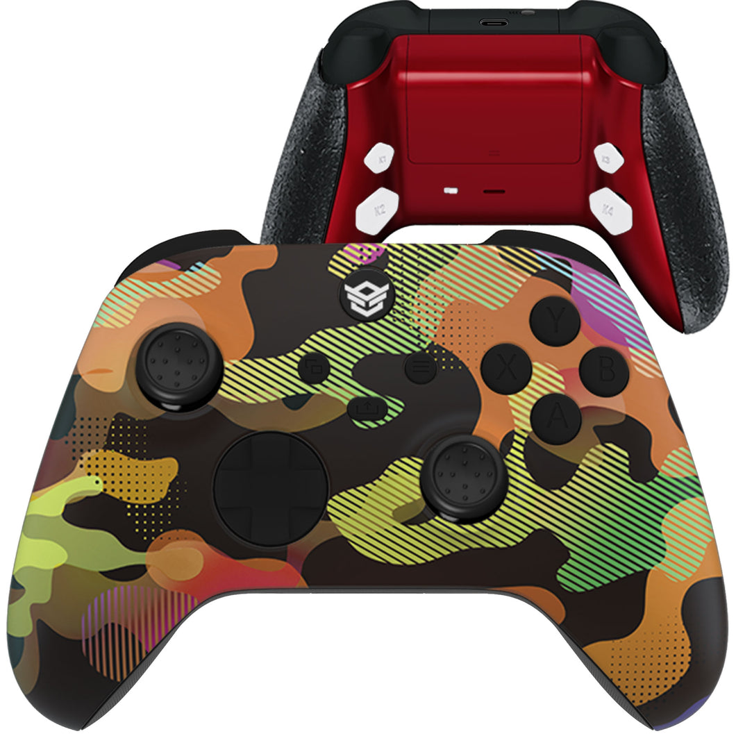 ADVANCE with FlashShot - Orange Green Yellow Camouflage