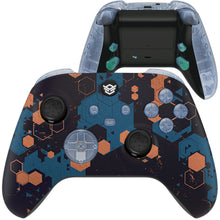 Cargar imagen en el visor de la galería, ADVANCE with FlashShot - Hexagon Camouflage Blue Orange Black
