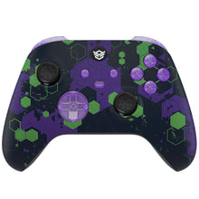 Load image into Gallery viewer, ADVANCE with FlashShot - Hexagon Camouflage Purple Green Black
