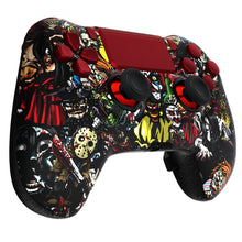 Load image into Gallery viewer, HEXGAMING HYPER Controller for PS4, PC, Mobile - Scary Party Red
