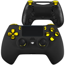 Load image into Gallery viewer, HEXGAMING HYPER Controller for PS4, PC, Mobile - Black Gold
