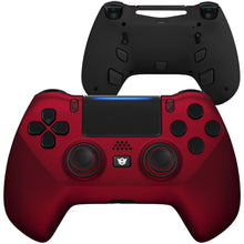 画像をギャラリービューアに読み込む, HEXGAMING HYPER Controller for PS4, PC, Mobile - Scarlet Red Black
