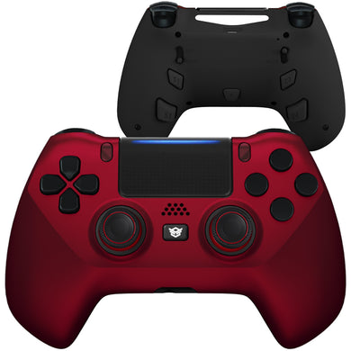 HEXGAMING HYPER Controller for PS4, PC, Mobile - Scarlet Red Black