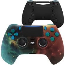 画像をギャラリービューアに読み込む, HEXGAMING HYPER Controller for PS4, PC, Mobile - Chameleon Green Sky
