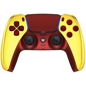 HEXGAMING RIVAL Controller for PS5, PC, Mobile - Scarlet Red Gold