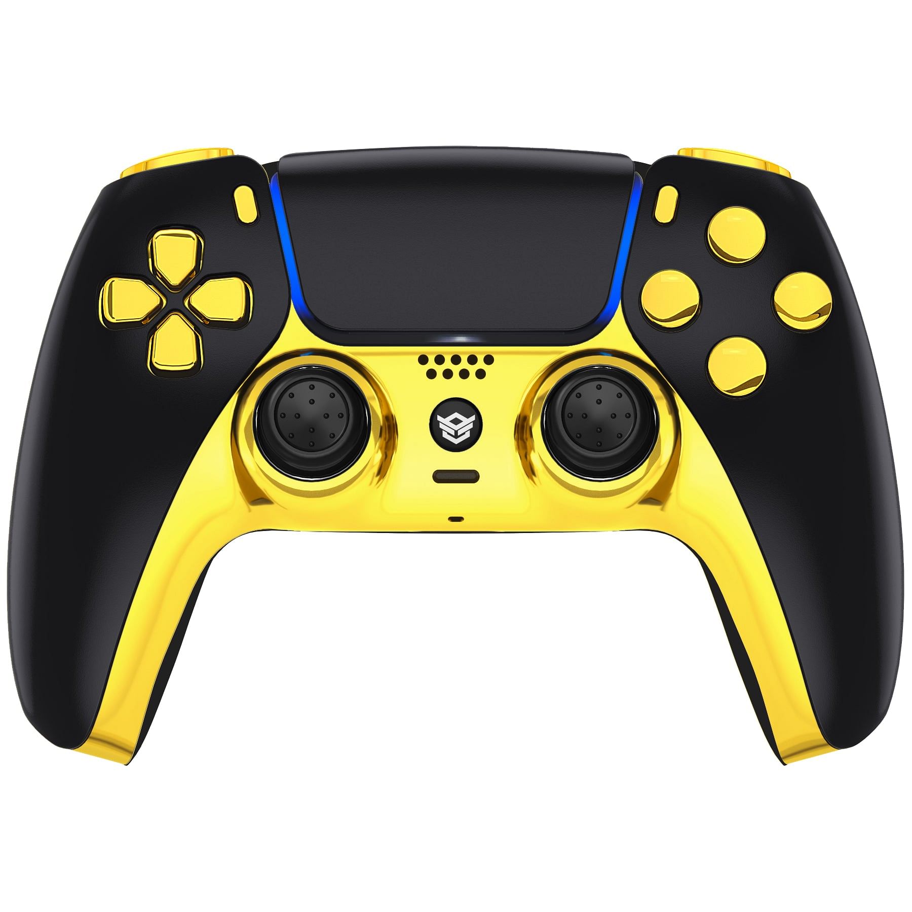 HEXGAMING RIVAL Controller for PS5, PC, Mobile - Black Gold