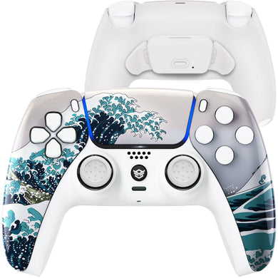 HEXGAMING RIVAL Controller for PS5, PC, Mobile - The Great Wave