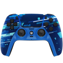 Load image into Gallery viewer, HEXGAMING RIVAL Controller for PS5, PC, Mobile - Blue Green Magic Space
