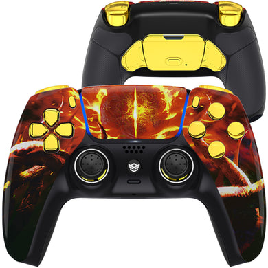 HEXGAMING RIVAL Controller for PS5, PC, Mobile - The Great Flaming Overlord